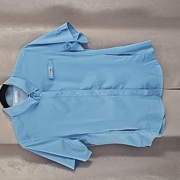 Columbia PFG Tamiami II Omni-Shade Shortsleeve Fishing Shirt, Size M, NWOT - Picture 10 of 12